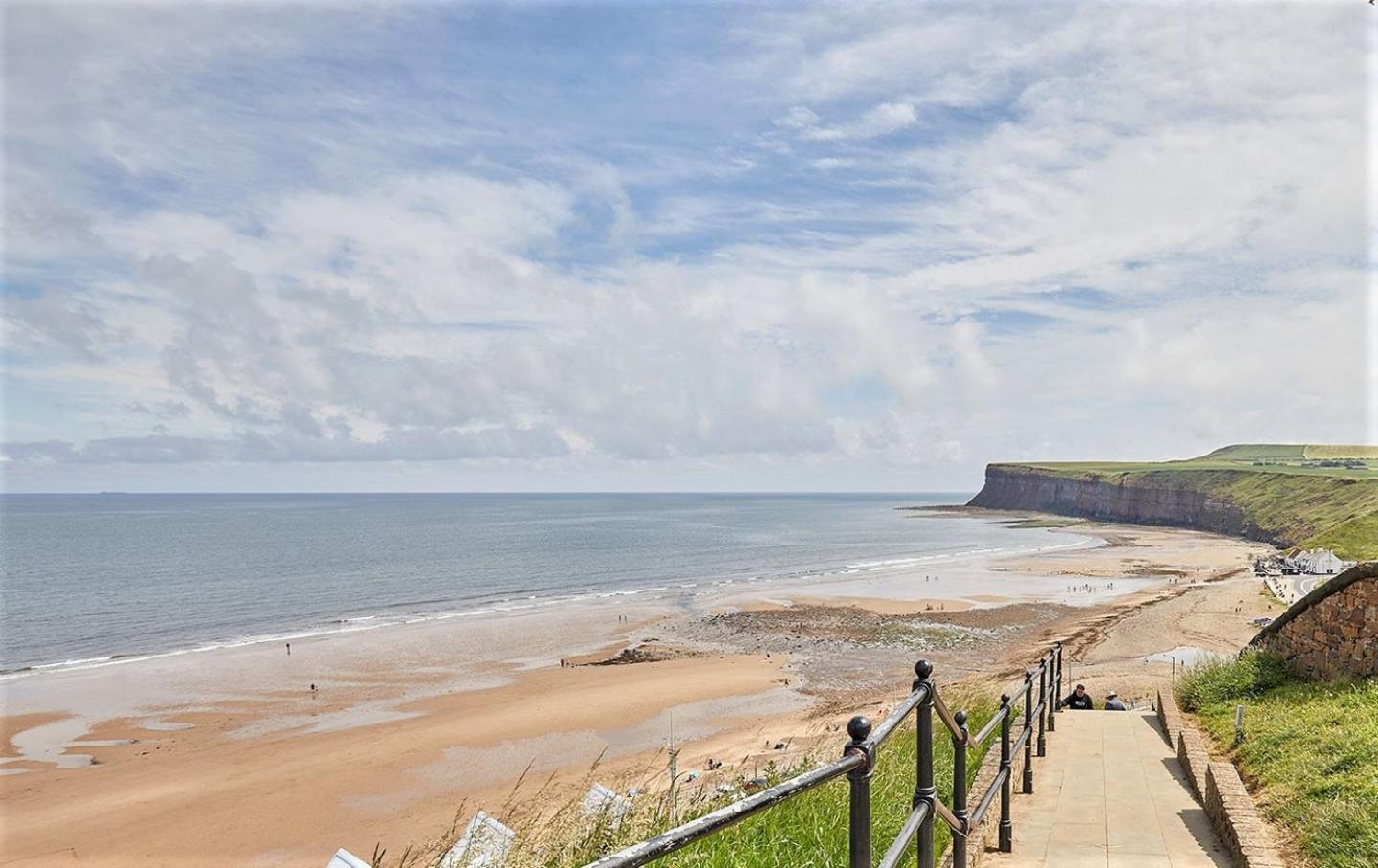 Sandside Beachfront Cottage Perfectly Saltburn Eksteriør bilde